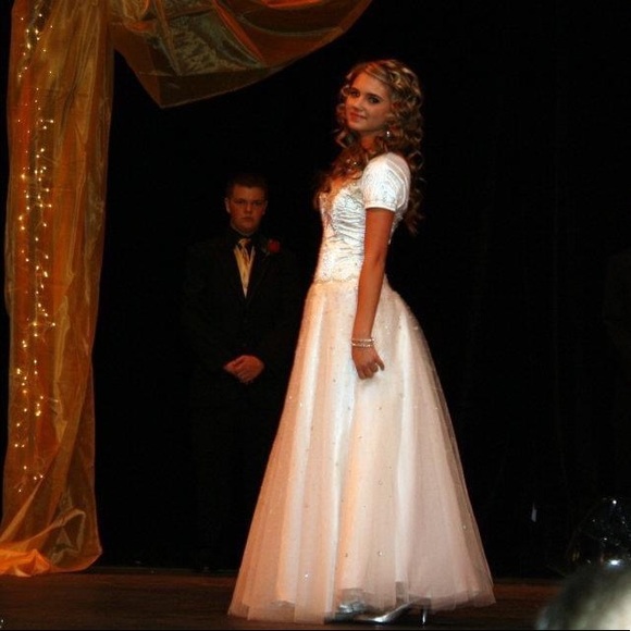 White Prom Dress - Picture 5 of 5